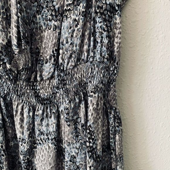 Parker Silk Python Animal Print Dress - Picture 4 of 5